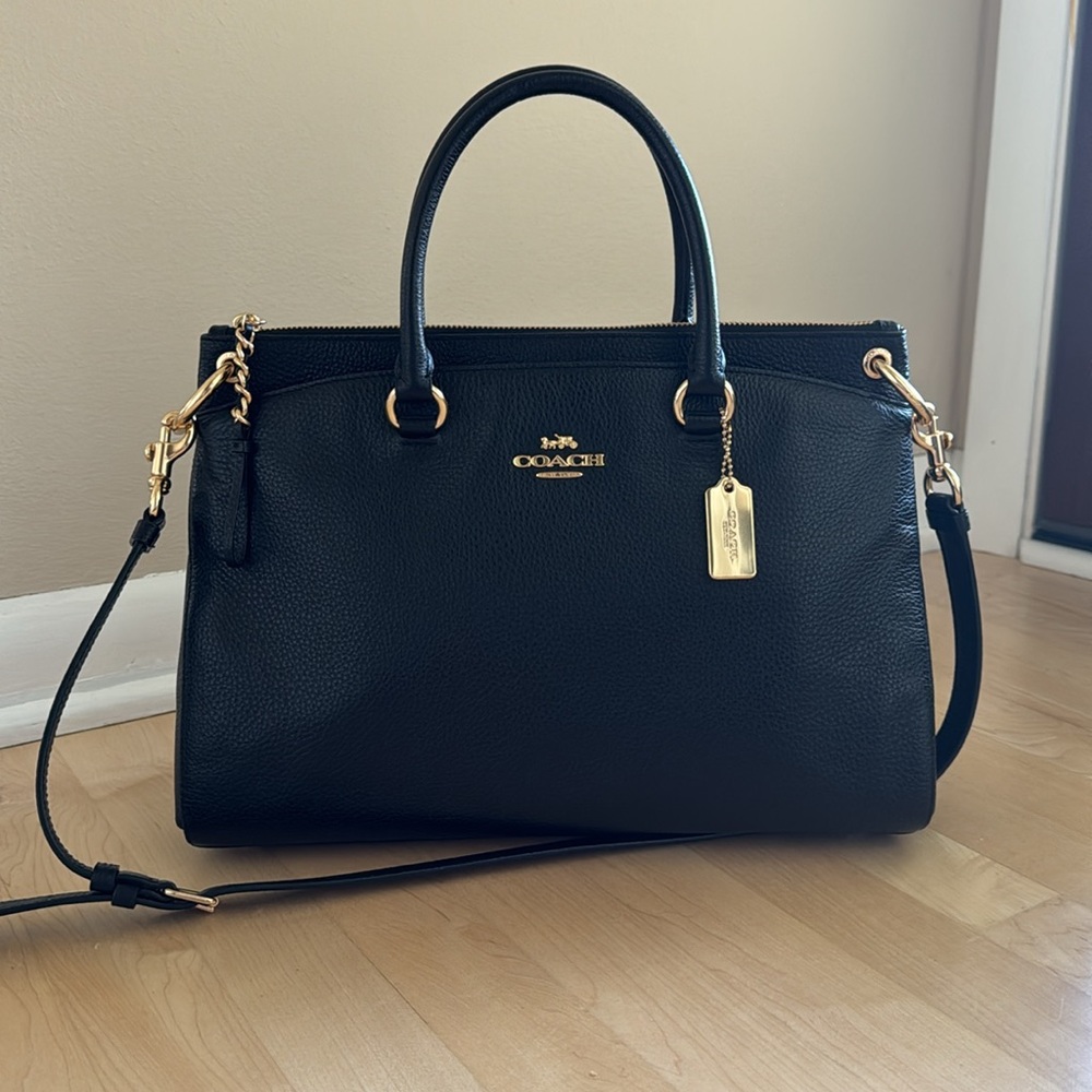 Coach Mia Leather Satchel